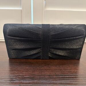 Charming Charlies Elegant Black Clutch Bag